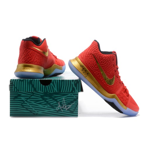 Kyrie 3 Red/Gold