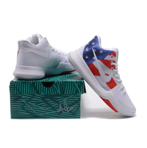 Kyrie 3 "USA Team" White/Blue/Red