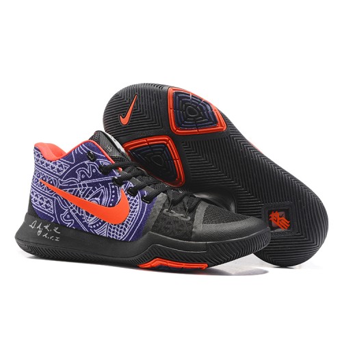 Kyrie 3 "Lucky Hand" Black/Blue/Orange