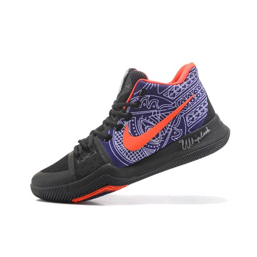 Kyrie 3 "Lucky Hand" Black/Blue/Orange
