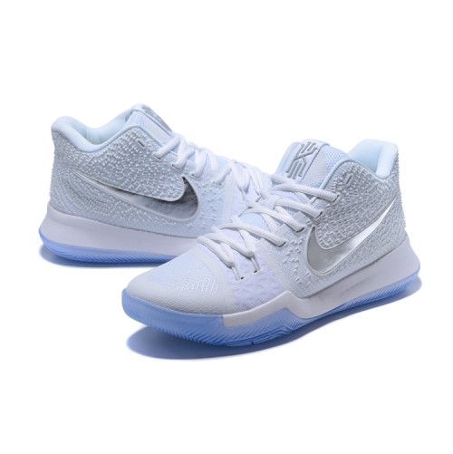 Kyrie 3 White/Silver
