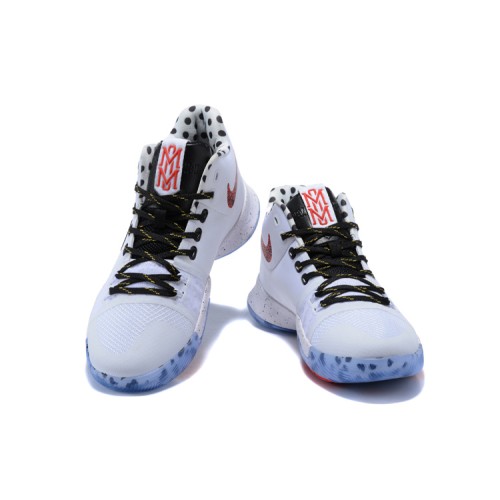 Kyrie 3 "Dedication" White/Black/Gold