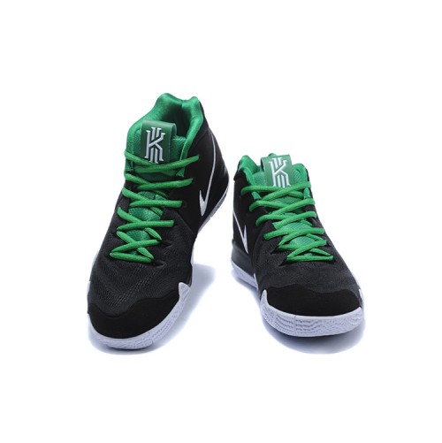 Kyrie 4 Black/White/Green