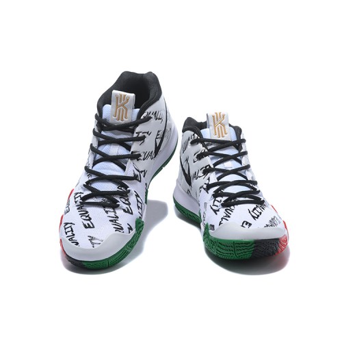 Kyrie 4 "BHM / EQUALITY" White/Black/Red