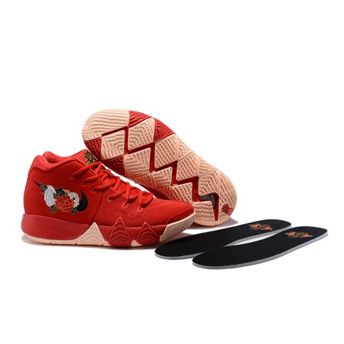 Kyrie 4 "Peony" / Red