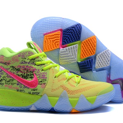 Kyrie 4 "Yin-Yang" Purple/Lightgreen