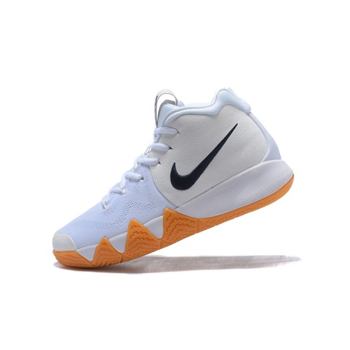Kyrie 4 White/Deep Blue