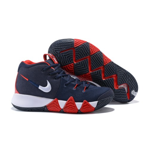 Kyrie 4 "USA Team" / Deep Blue/Red