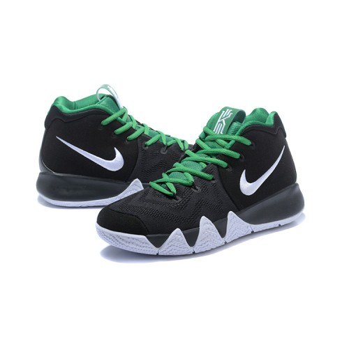 Kyrie 4 Black/White/Green