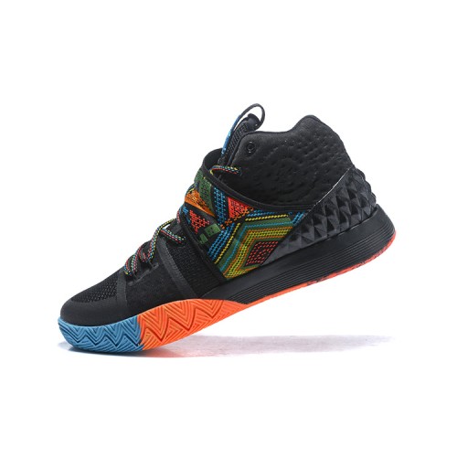 Kyrie S1 HYBRID "BHM" Black/Orange