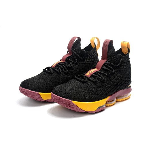 Lebron 15 "Black Cavs" Black/Purple/Gold