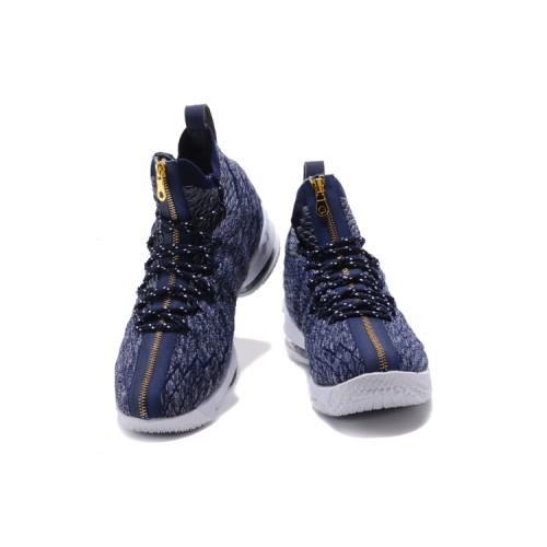 Lebron 15 Deep Blue/White