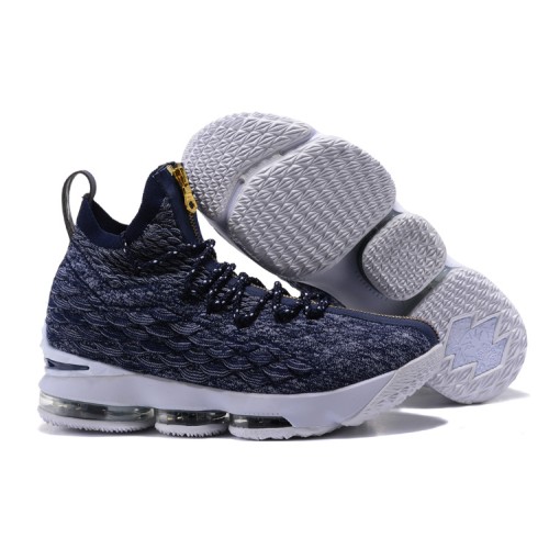 Lebron 15 Deep Blue/White