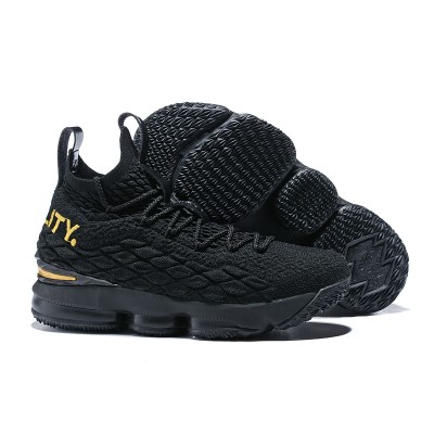 Lebron 15 "EQUALITY" Black/Gold