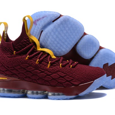 Lebron 15 Wine Red/Yellow