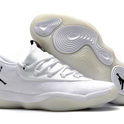Air Jordan Super Fly Low Basketball Shoes White/Black
