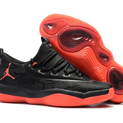Air Jordan Super Fly Low Basketball Shoes Black/Red