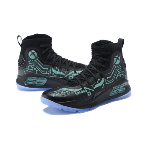 Under Armour UA Curry 4 "More Power" Black/Green