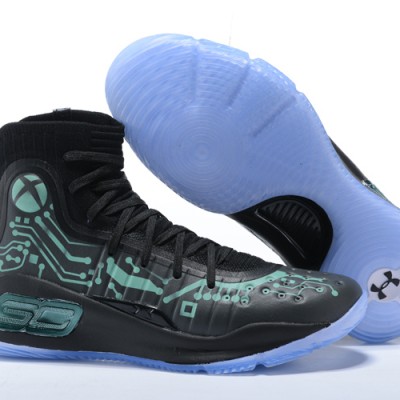 Under Armour UA Curry 4 "More Power" Black/Green