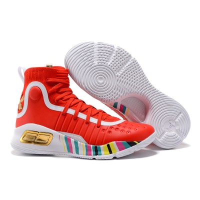 Under Armour UA Curry 4 "The Year of Rooster" Red/Gold