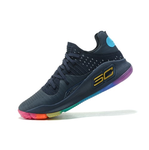 Under Armour UA Curry 4 Low "Rainbow" Black/Colorful