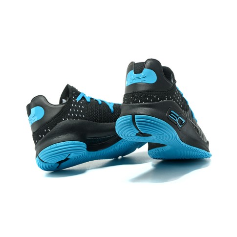 Under Armour UA Curry 4 Low Black/Lightblue