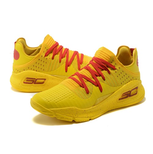 Under Armour UA Curry 4 Low Yellow/Red