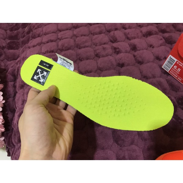 Off White x Nike Air VaporMax Orange White 849558-810