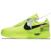 Off-White x Nike Air Force 1 Low "Volt" Green Release Date AO4606-700