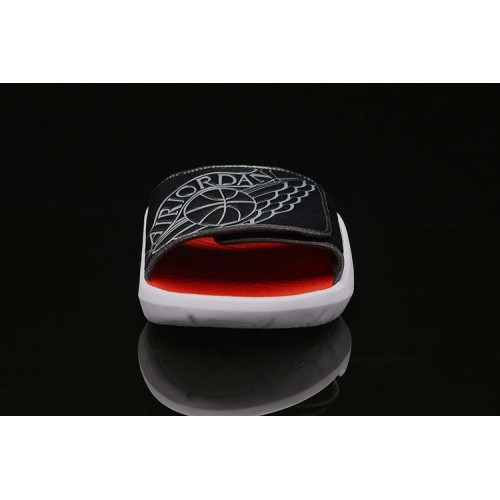 Air Jordan Hydro 7 Sandals Slippers Black White Red Wmns AA2516-001 Mens AA2517-001