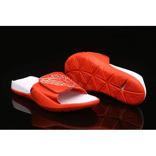 Air Jordan Hydro 7 Sandals Slippers Red White Wmns AA2516-605 Mens AA2517-605