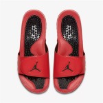 Air Jordan Hydro V Retro AJ5 Sandals Slippers Red Black 555501-601