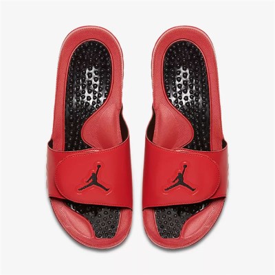 Air Jordan Hydro V Retro AJ5 Sandals Slippers Red Black 555501-601