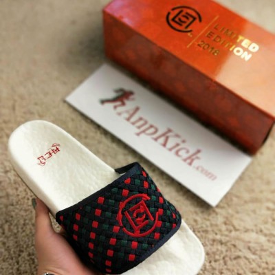 CLOT x ACU Vibram Slippers / Black Red Green