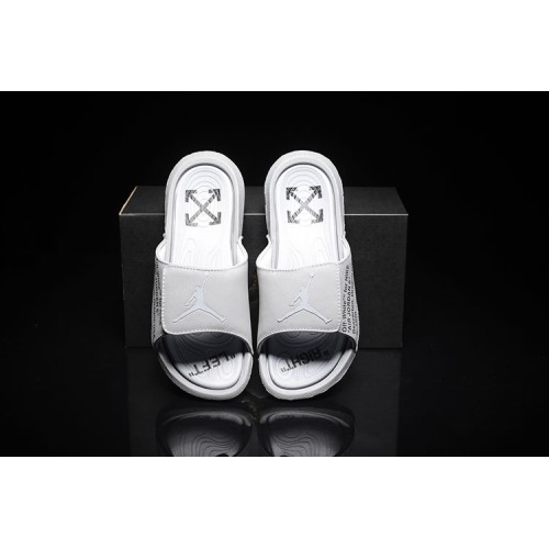 Off-White x Jordan Hydro 6 Sandals Slippers 881473-881474-004