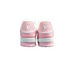 LV TRAINER Vuitton SNEAKER PINK 1AA6W3