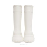 Balenciaga x Crocs Boot Black White Green Bright Pink Beige Rubber 677388W1S8E1000