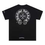 Chrome Hearts Horse Shoe Logo Pocket Black T-Shirt