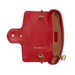 Gucci GG Marmont Matelasse Super Mini Bag Red
