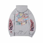 Chrome Hearts Matty Boy BRAIN WAVE HOODIE CHROME HEARTS GREY SS21