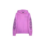 Chrome Hearts Matty Boy Spider Web Hoodie Purple SS21