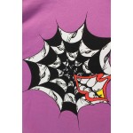 Chrome Hearts Matty Boy Spider Web Hoodie Purple SS21