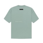 FEAR OF GOD ESSENTIALS FOG LOGO Letter Short Sleeve T-shirt Plum Purple Mist Haze Blue Brown Black Elephant White Lime Yellow Beach Yellow