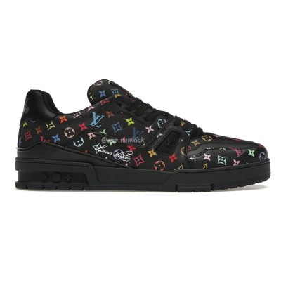 Louis Vuitton LV Trainer Takashi Murakami Black 1AHEKZ