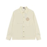 Dior 24SS Off White Cotton Denim Shirt