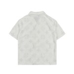 Louis Vuitton 24ss Old flower small logo short sleeved shirt