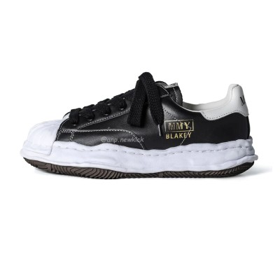 Maison Mihara Yasuhiro Blakey OG Sole Leather Low Black A06FW702