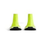 BALENCIAGA 3XL SOCK RECYCLED KNIT SNEAKERS BLACK WHITE FLUO YELLOW BEIGE