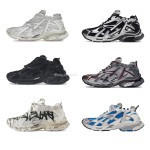 Balenciaga Runner White Grey Silver Black Blue Multicolor Burgundy (Women's)