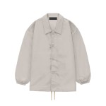 FEAR OF GOD ESSENTIALS FOG 23FW Coach jacket windbreaker jacket black apricot gray S-XL